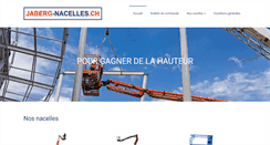Desktop Screenshot of jaberg-nacelles.ch